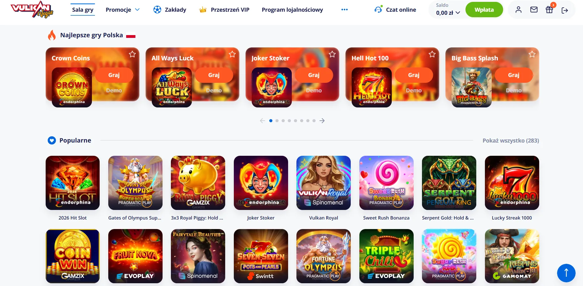 Vulkan Vegas online: funkcjonalność i mobilność na smartfony